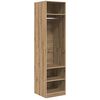 vidaXL Armoire avec stockage chêne artisanal Bois d'ingénierie