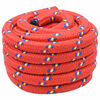 vidaXL Corde de bateau 6 mm 5 m Rouge
