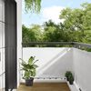 vidaXL &Eacute;cran de balcon blanc 90x800 cm 100% polyester oxford
