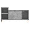 vidaXL Meuble TV Gris b&eacute;ton 100x35x55 cm Bois d'ing&eacute;nierie