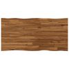 vidaXL Plateau de Table en Bord Vif 110 x 60 x 3,2 cm Rectangulaire