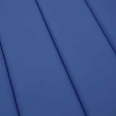 vidaXL Coussin de chaise longue bleu royal 200x50x3 cm tissu oxford