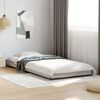 vidaXL Cadre de lit sans matelas sonoma gris 90x190 cm