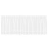 vidaXL Rideau en Dentelle Blanc 80 x 400 cm Polyester
