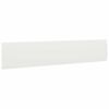vidaXL Bordures de pelouse 10 pcs blanc 20x103 cm acier lamin&eacute; &agrave; froid
