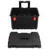 vidaXL Valise de vol portable Noir 56,5x45,5x48 cm PP