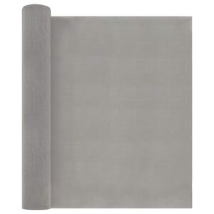 vidaXL &Eacute;cran en maille 40 x 1000 cm 120 Mesh Acier Inoxydable 201
