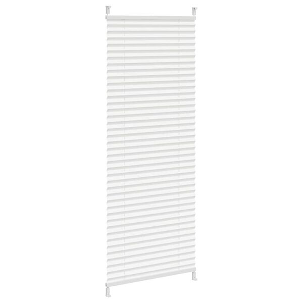 vidaXL Store plissé 50x125 cm Blanc