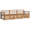 vidaXL Ensemble de canap&eacute;s d'ext&eacute;rieur 3 pc Naturel
