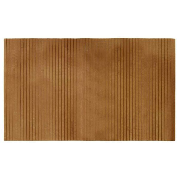 vidaXL Tapis rectangulaire marron 60x100 cm bambou
