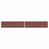 vidaXL Auvent lat&eacute;ral r&eacute;tractable de patio 170x1200 cm Marron