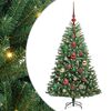 vidaXL Sapin de No&euml;l Artificiel &agrave; Branches Articul&eacute;es Vert 120 cm