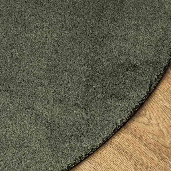 vidaXL Tapis de surface HUARTE Vert for&ecirc;t 120 x 170 cm Polyester