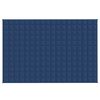 vidaXL Couverture lestée Bleu 120x180 cm 5 kg Tissu