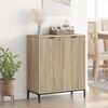 vidaXL Buffet Ch&ecirc;ne Sonoma 69,5 x 33 x 82 cm Bois d'ing&eacute;nierie