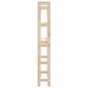 vidaXL &Eacute;tag&egrave;re de toilette 63x26x171 cm Bois de pin massif