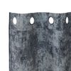 vidaXL Rideaux en velours 2 pcs Gris Argenté 225 x 140 cm Velours