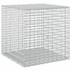 vidaXL Gabion avec fil de 3,5 mm et maille de 5x2,5 cm 50x50x50 cm