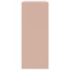 vidaXL Buffet haut rose 67x39x95 cm acier