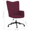 vidaXL Chaise de relaxation Violet Tissu