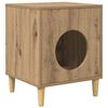 vidaXL Maison pour chat Ch&ecirc;ne artisanal 42,5 x 40 x 53 cm
