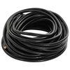 vidaXL Corde en Cuir Noir &Oslash;5 mm x 50 m Cuir
