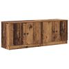 vidaXL Armoire de lit 2 pcs Bois ancien 66 x 35 x 48 cm