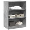 vidaXL Garde-robe gris b&eacute;ton 77x48x102 cm bois d'ing&eacute;nierie