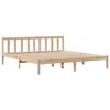 vidaXL Lit biblioth&egrave;que sans matelas 180x200 cm bois massif de pin