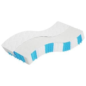 vidaXL Matelas &agrave; ressorts ensach&eacute;s duret&eacute; moyenne 80x200 cm