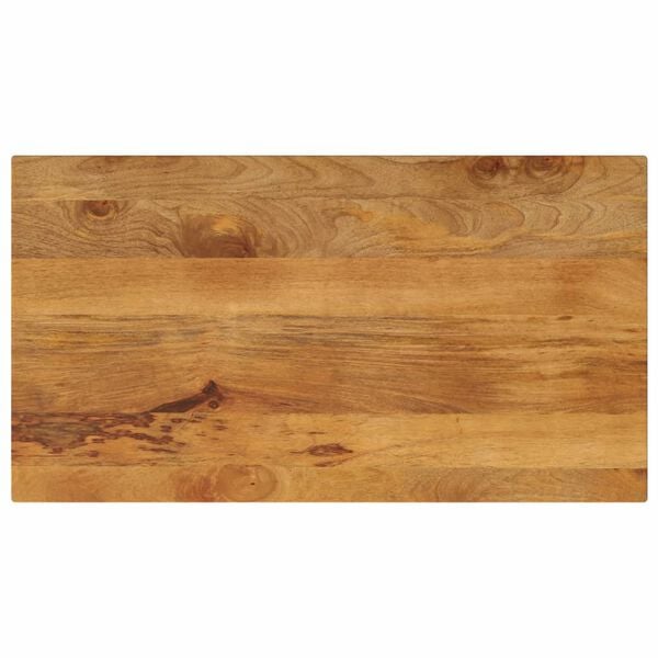 vidaXL Dessus de table 120x70x3,8cm rectangulaire bois massif manguier
