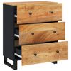 vidaXL Buffet 60x33x75 cm Bois massif d'acacia