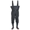 vidaXL Cuissardes avec bottes et ceinture noir taille 38
