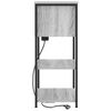 vidaXL Cabinet de chevet Gris Sonoma 55 x 31 x 76 cm Bois d'ing&eacute;nierie