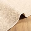 vidaXL Tapis ZIZUR beige 80x150 cm aspect de jute int&eacute;rieur ext&eacute;rieur