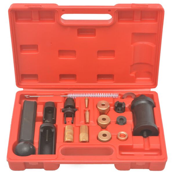 vidaXL Kit d'outils d'installation d'injecteurs 18 pcs pour VAG VW