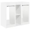 vidaXL Armoire de Golf Uni Blanc 102 x 45 x 85,5 cm