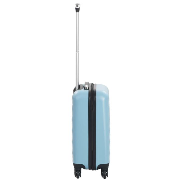 vidaXL Valise rigide Bleu ABS
