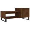 vidaXL Table basse Ch&ecirc;ne marron 100x50x45 cm Bois d'ing&eacute;nierie