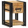 vidaXL Cabinet de chevet Marron 30 x 30 x 40 cm Bois de mangue massif