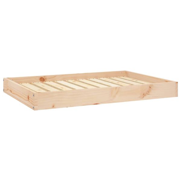 vidaXL Lit pour chien 91,5x64x9 cm Bois de pin solide