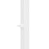vidaXL Arche de mariage Blanc 150 x 49,5 x 200 cm Acier