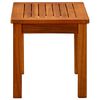 vidaXL Table basse de jardin 50x35x36 cm Bois solide d'acacia