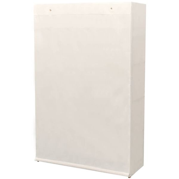 vidaXL Garde-robe en tissu et bois de pin 110x40x170 cm