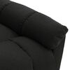 vidaXL Fauteuil de massage inclinable Noir Tissu