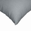 vidaXL Coussins de canap&eacute; 2 pcs Gris clair 80 x 80 cm tissu