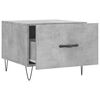 vidaXL Tables basses 2 pcs gris b&eacute;ton 50x50x40 cm bois d'ing&eacute;nierie