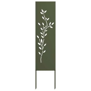 vidaXL &Eacute;cran de confidentialit&eacute; de jardin Vert olive 32 x 140 cm