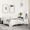 vidaXL Cadre de lit sans matelas noir 150x200 cm