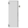 vidaXL Armoire de contr&ocirc;le Gris 47 x 20 x 60 cm Plastic ABS